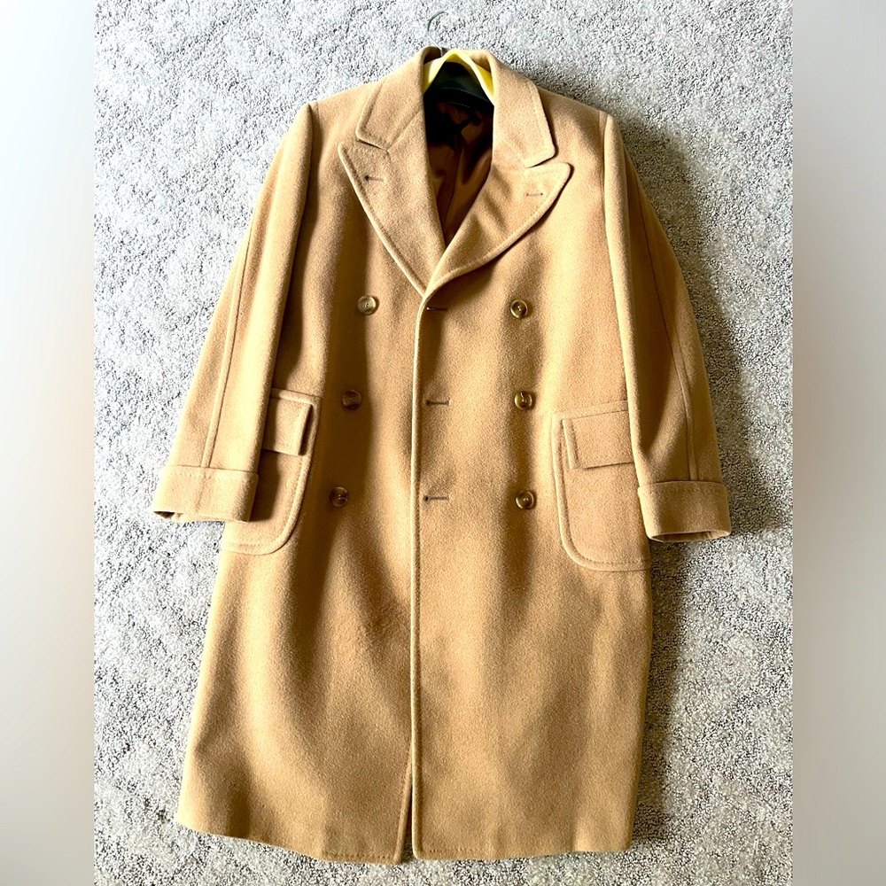 Vintage Double Breasted Polo Coat
